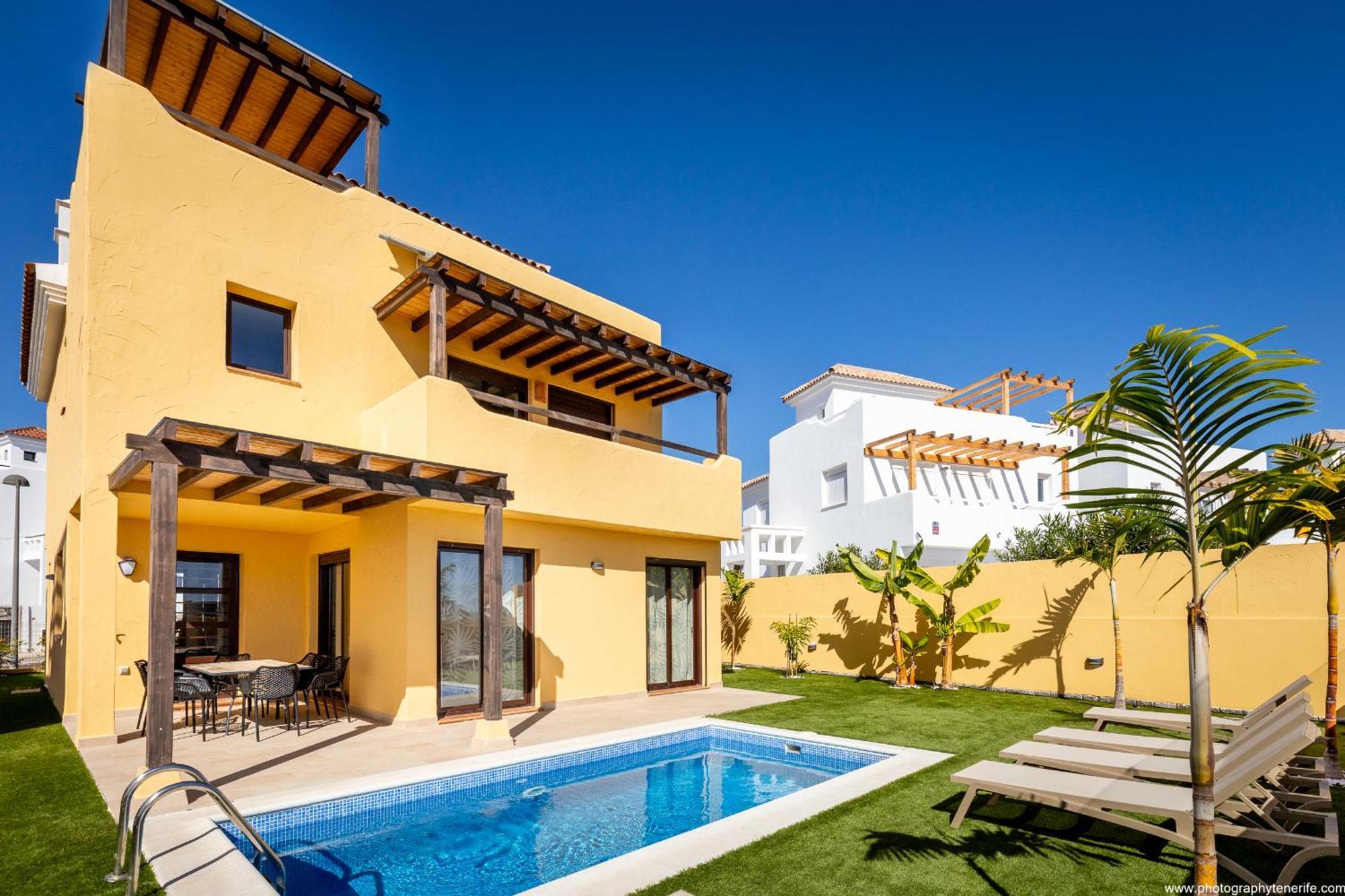 Villa With 4 Bedrooms And Private Heated Pool Сан Мигел де Абона Екстериор снимка