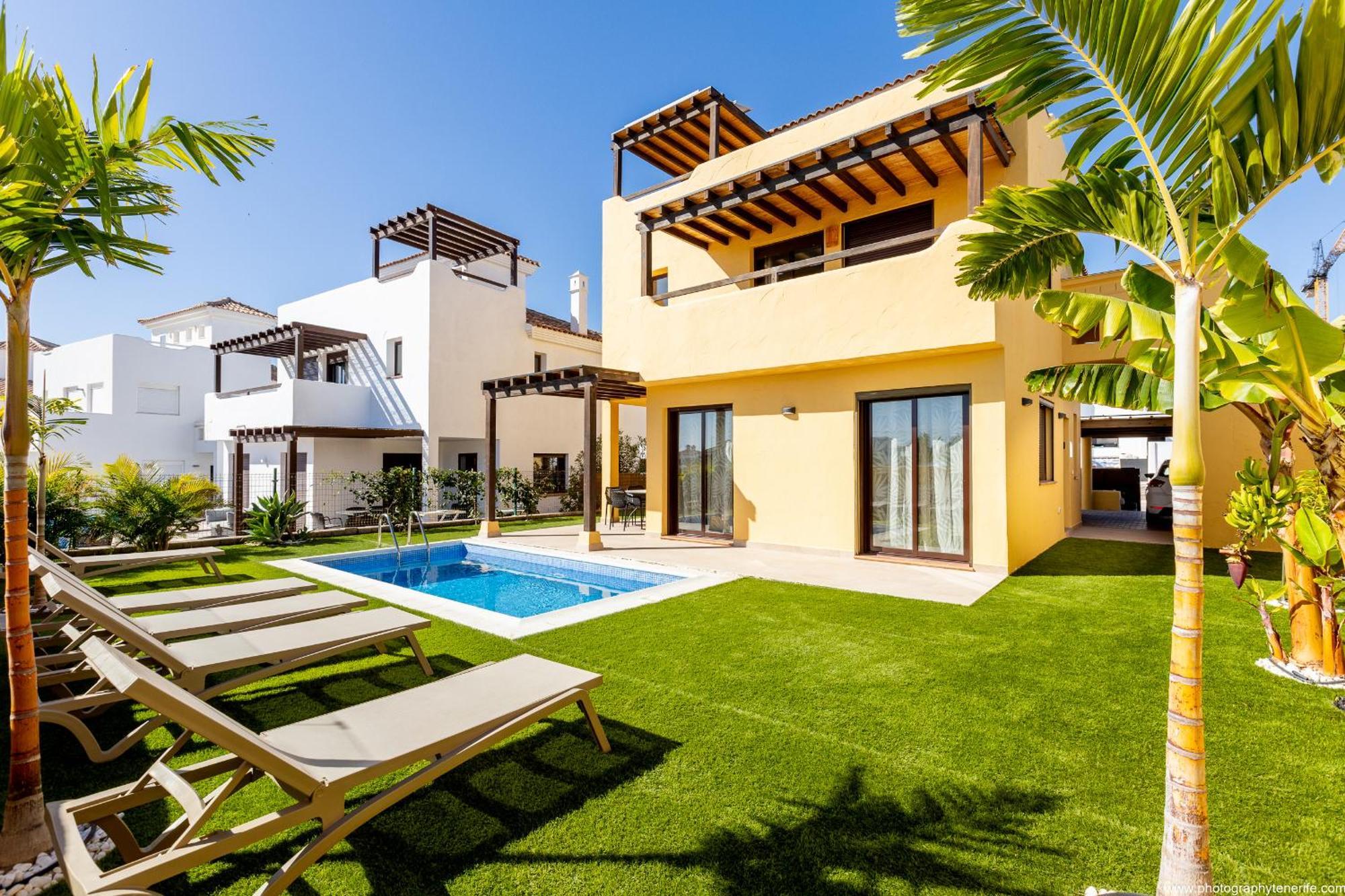Villa With 4 Bedrooms And Private Heated Pool Сан Мигел де Абона Екстериор снимка